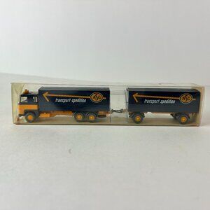 Wiking ASG Fernlastzug 2460 Scale Model Truck In Original Box